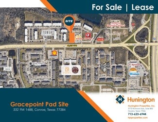 Plus de détails pour 332 FM 1488, Conroe, TX - Terrain à louer