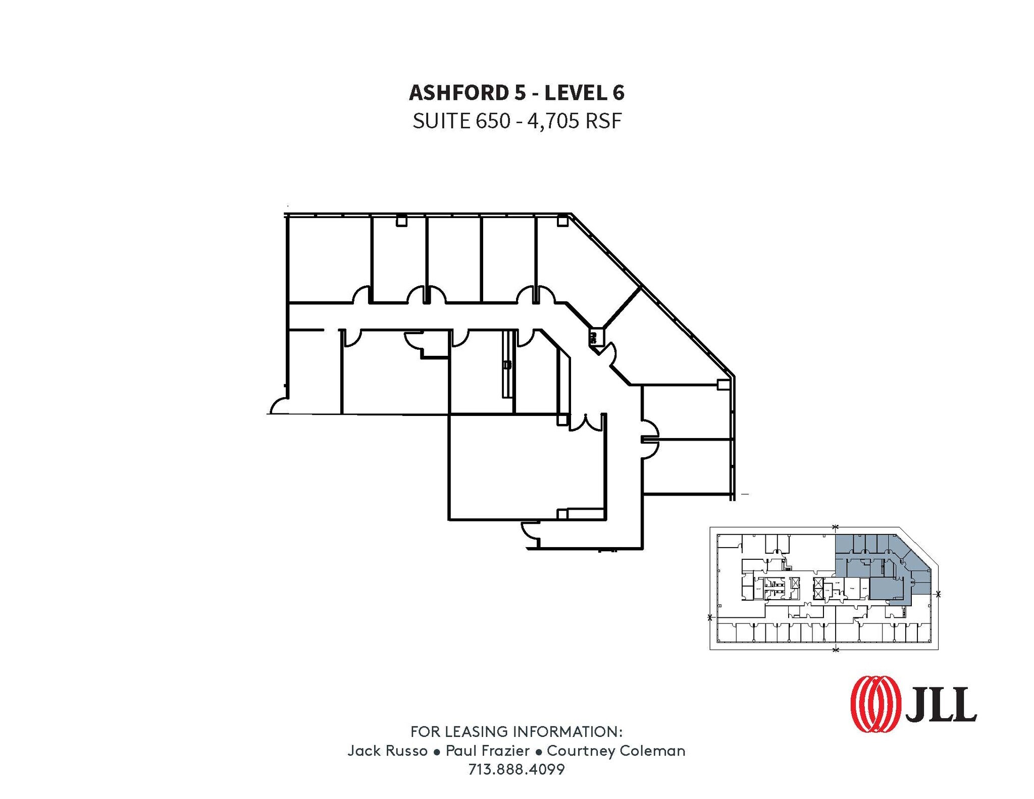 14701 St. Marys Ln, Houston, TX à louer Plan d’étage– Image 1 sur 1