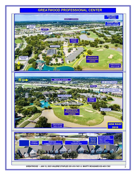7002 Riverbrook Dr, Sugar Land, TX à louer - Aérien – Image 3 sur 22