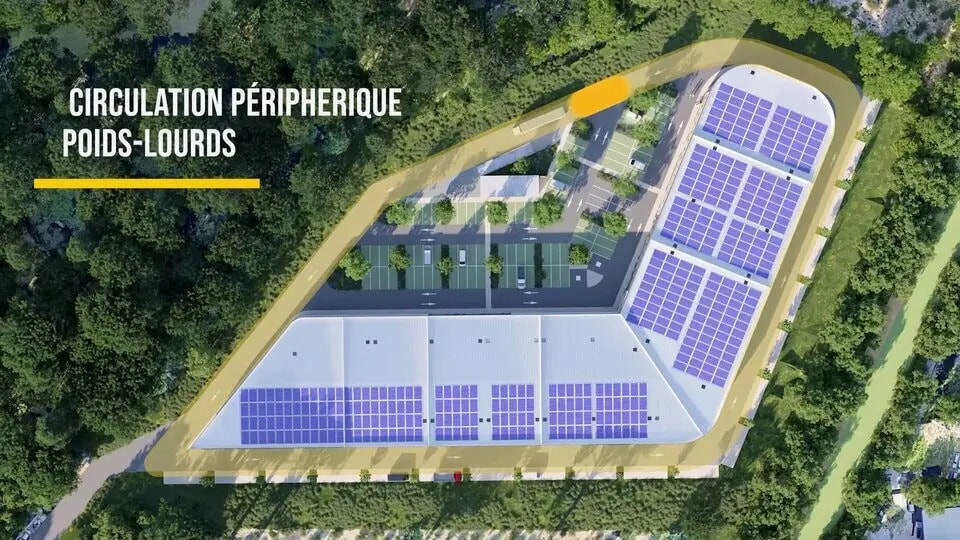Local d'activités dans Le Pontet à vendre - Plan de site – Image 2 sur 6