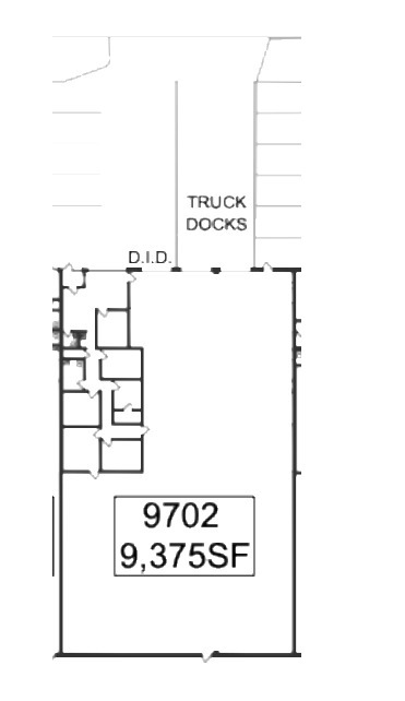 9700-9708 Industrial Dr, Bridgeview, IL à louer Plan d’étage– Image 1 sur 1