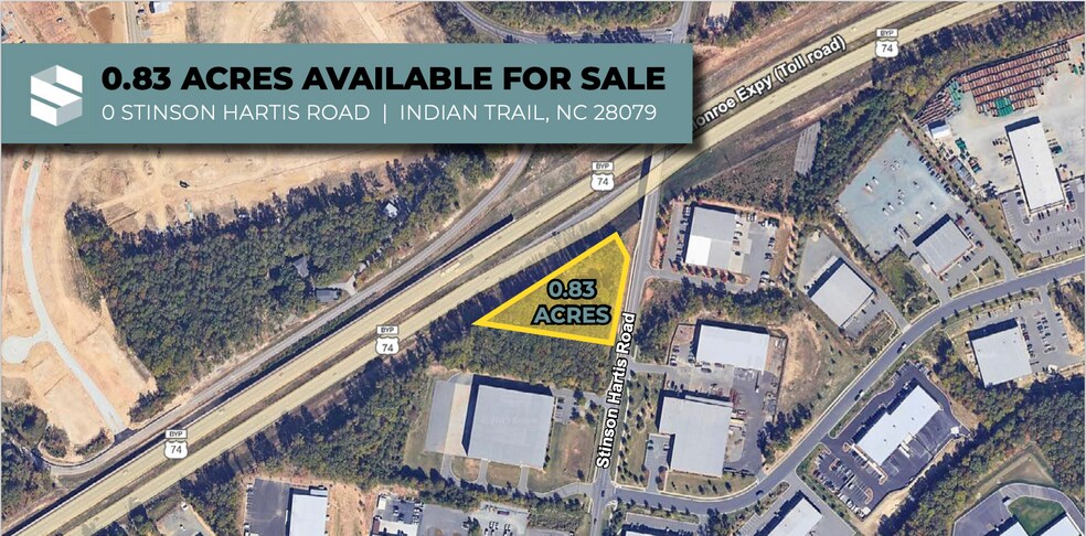 7063 Stinson Hartis Rd, Indian Trail, NC à vendre - Aérien – Image 1 sur 12