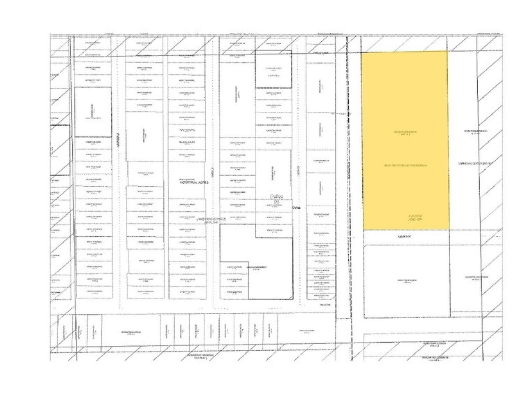 400-420 W Mockingbird Ln, Dallas, TX à louer - Plan cadastral – Image 2 sur 2