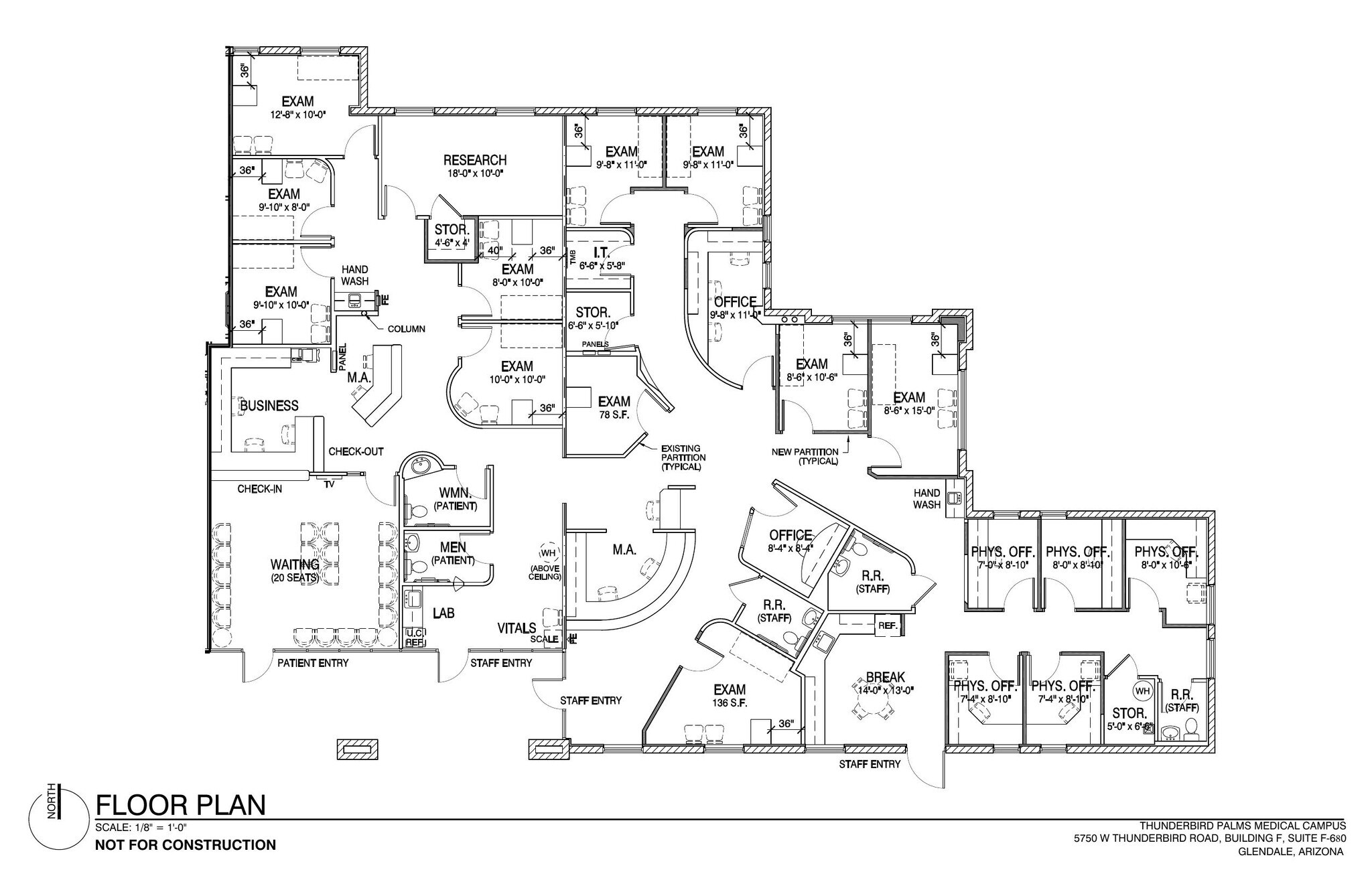 5750 W Thunderbird Rd, Glendale, AZ à louer Plan d’étage– Image 1 sur 1