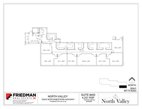 30500 Northwestern Hwy, Farmington Hills, MI à louer Plan d’étage– Image 1 sur 3