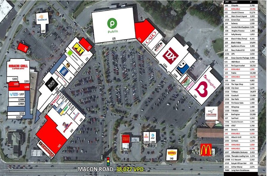 3201 Macon Rd, Columbus, GA à louer - Photo de l’immeuble – Image 3 sur 14