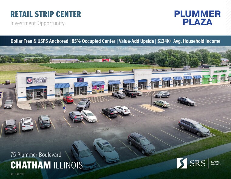 75 W Plummer Blvd, Chatham, IL à vendre - Photo de l’immeuble – Image 1 sur 9