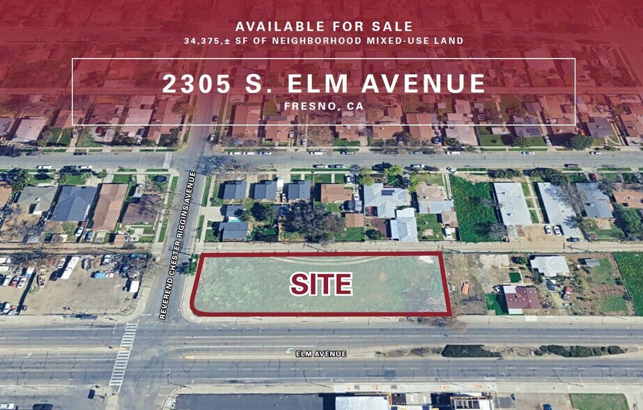 2305 S Elm Ave, Fresno, CA à vendre - Photo de l’immeuble – Image 1 sur 2