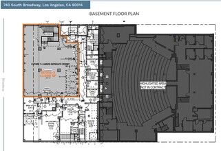 740-748 S Broadway, Los Angeles, CA à louer Plan d’étage– Image 1 sur 1