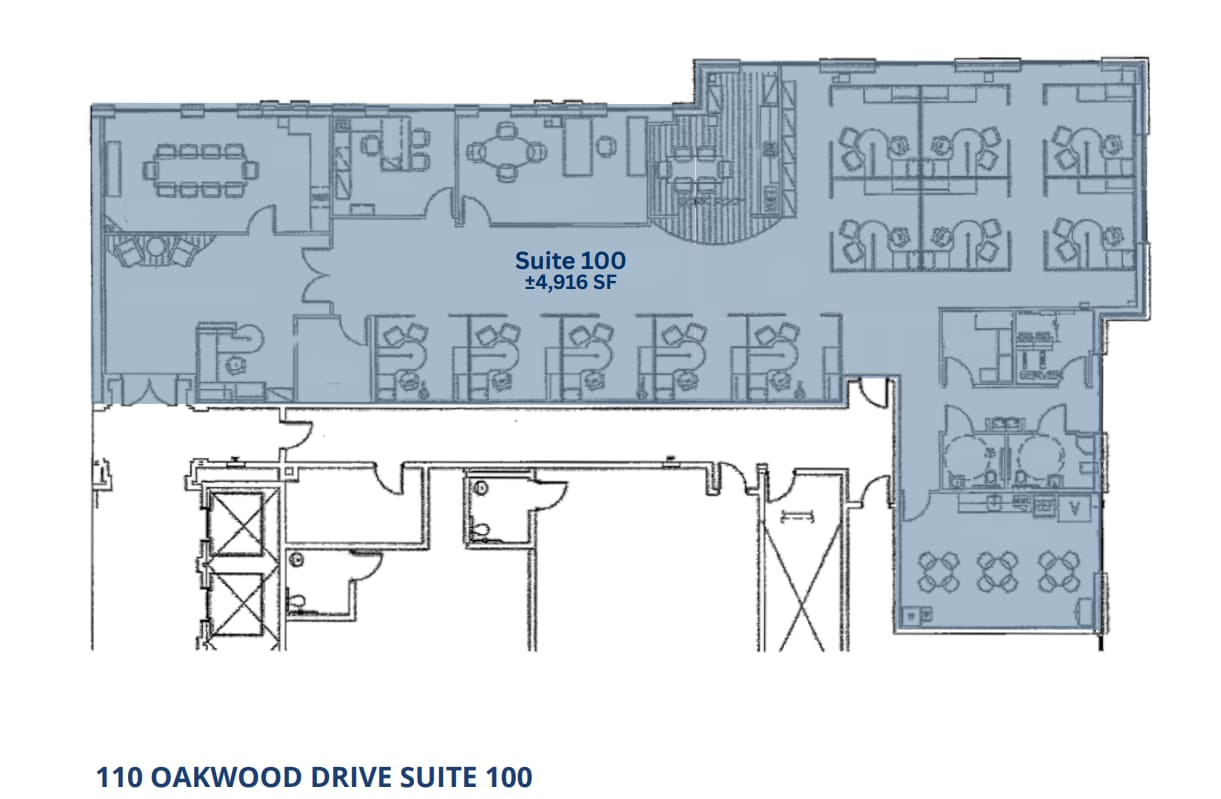 110 Oakwood Dr, Winston-Salem, NC à louer Plan d’étage– Image 1 sur 1