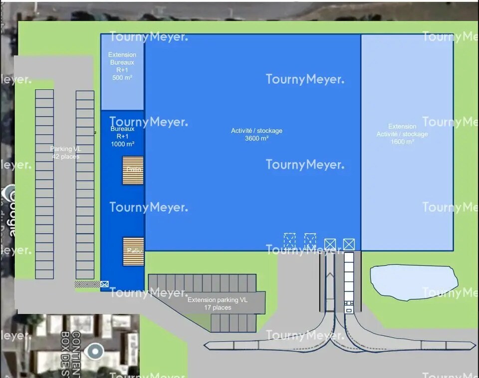 Local d'activités dans Thouaré-sur-Loire à vendre Plan de site– Image 1 sur 2