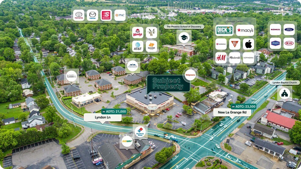 520 Lyndon Ln, Louisville, KY à vendre - Aérien – Image 2 sur 2