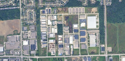 51821 Industrial Dr, Macomb Township, MI - Vue aérienne vue de carte - Image1