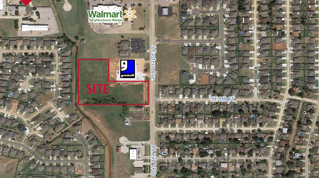 SE 8th & Eastern Ave, Oklahoma City, OK à vendre Photo principale– Image 1 sur 6