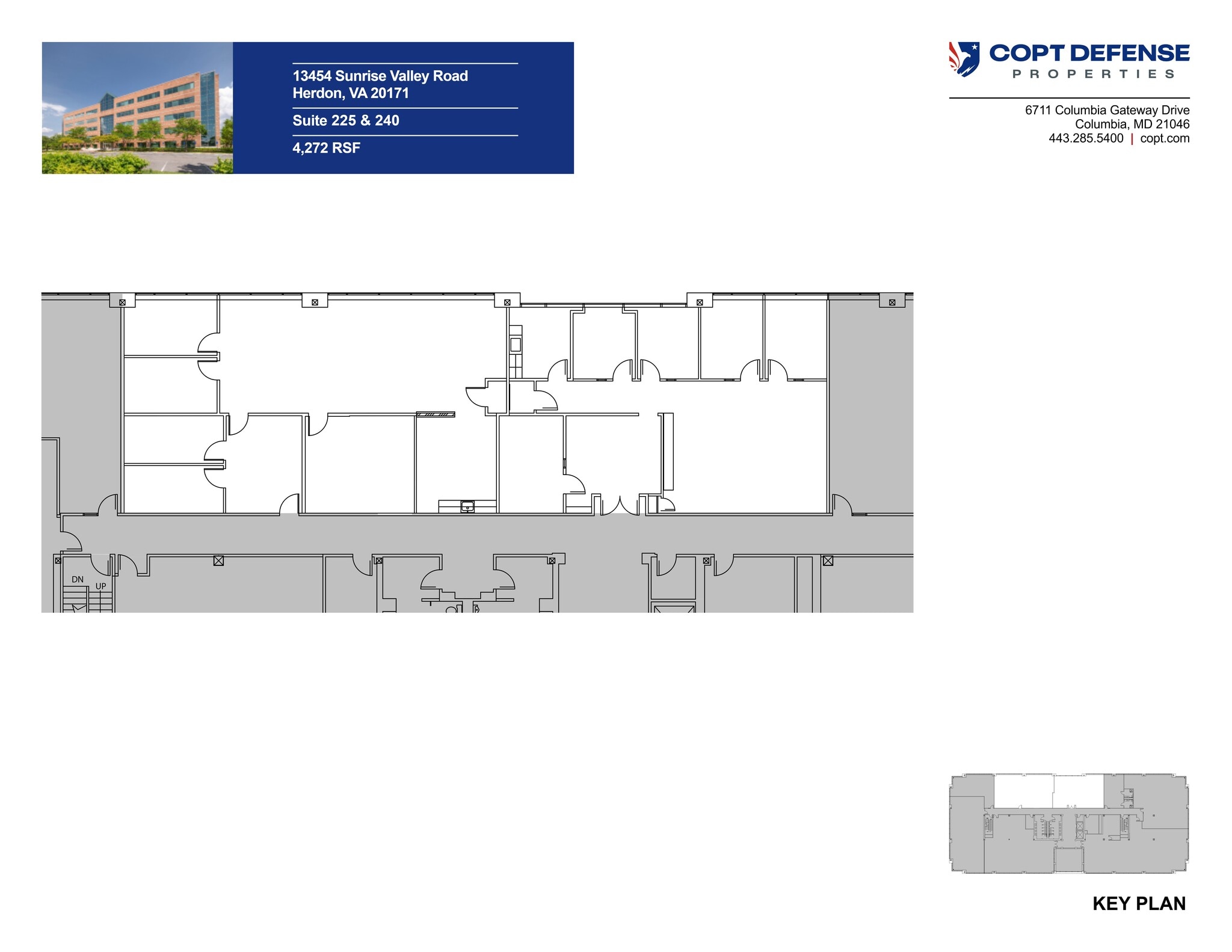 13454 Sunrise Valley Dr, Herndon, VA à louer Plan de site– Image 1 sur 1