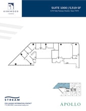 11757 Katy Fwy, Houston, TX à louer Plan d’étage– Image 1 sur 1