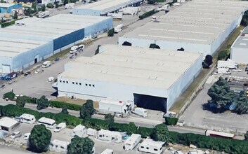 Genas, RHO - VUE AÉRIENNE vue de carte