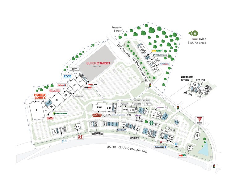 22610 US Hwy 281 N, San Antonio, TX à louer - Plan de site – Image 3 sur 26