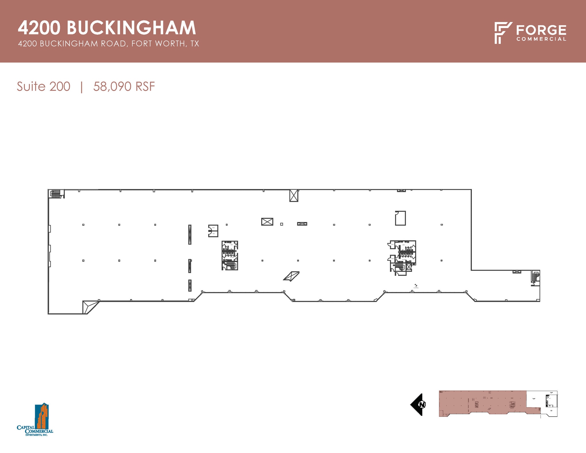 4200 Buckingham Rd, Fort Worth, TX à louer Plan d’étage– Image 1 sur 1