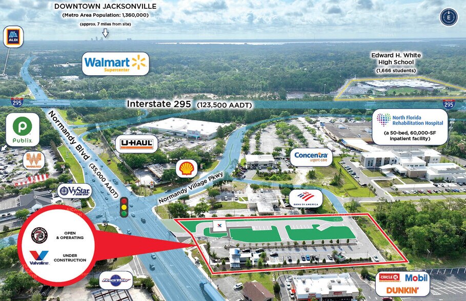 7788 Normandy Blvd, Jacksonville, FL à vendre - Photo de l’immeuble – Image 3 sur 9