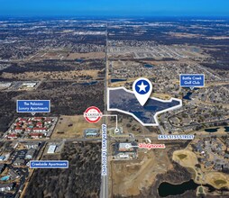 NEQ of N Aspen Ave & E 51st Street S, Broken Arrow, OK - Vue aérienne  vue de carte - Image1