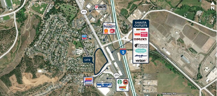 Commercial/Mixed-Use Development portefeuille de 2 biens à vendre sur LoopNet.fr Aérien– Image 1 sur 3