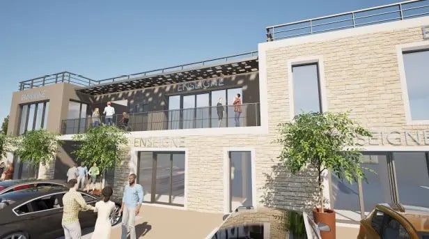 Local commercial dans Cuers à louer Photo de l’immeuble– Image 1 sur 4