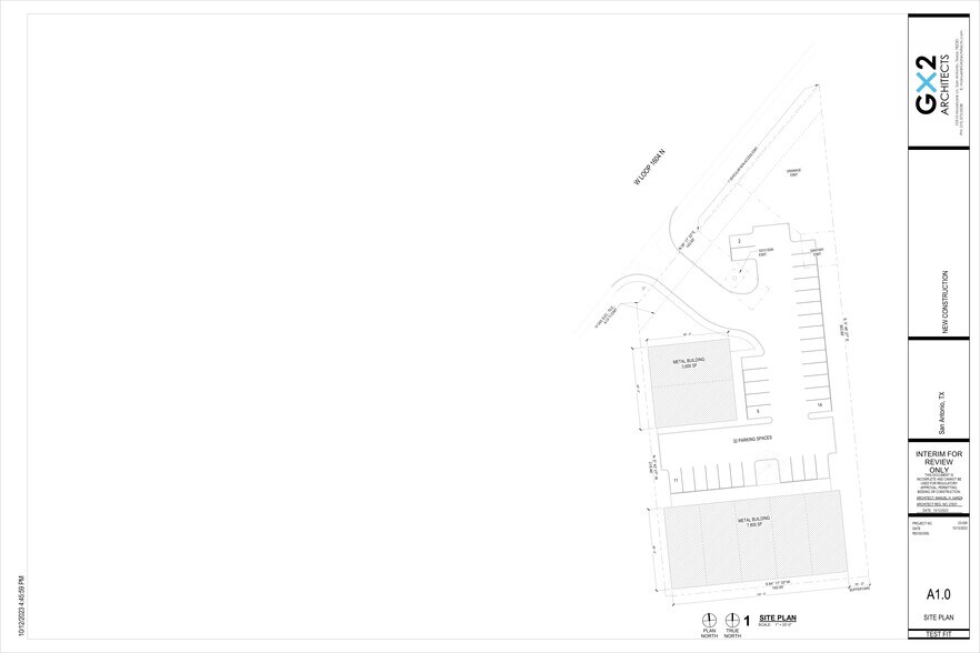 10940 1604 north loop, San Antonio, TX à vendre - Plan de site – Image 3 sur 3