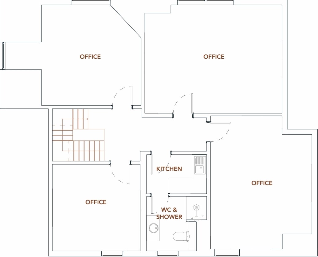 9 Greenfield Cres, Birmingham à louer Plan d’étage– Image 1 sur 11