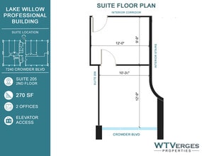 7240 Crowder Blvd, New Orleans, LA à louer Plan d’étage– Image 1 sur 5