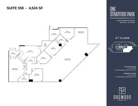 18383 Preston Rd, Dallas, TX à louer Plan d’étage– Image 1 sur 1