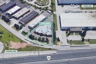 1200 S Service Rd W, Oakville, ON - Vue aérienne  vue de carte