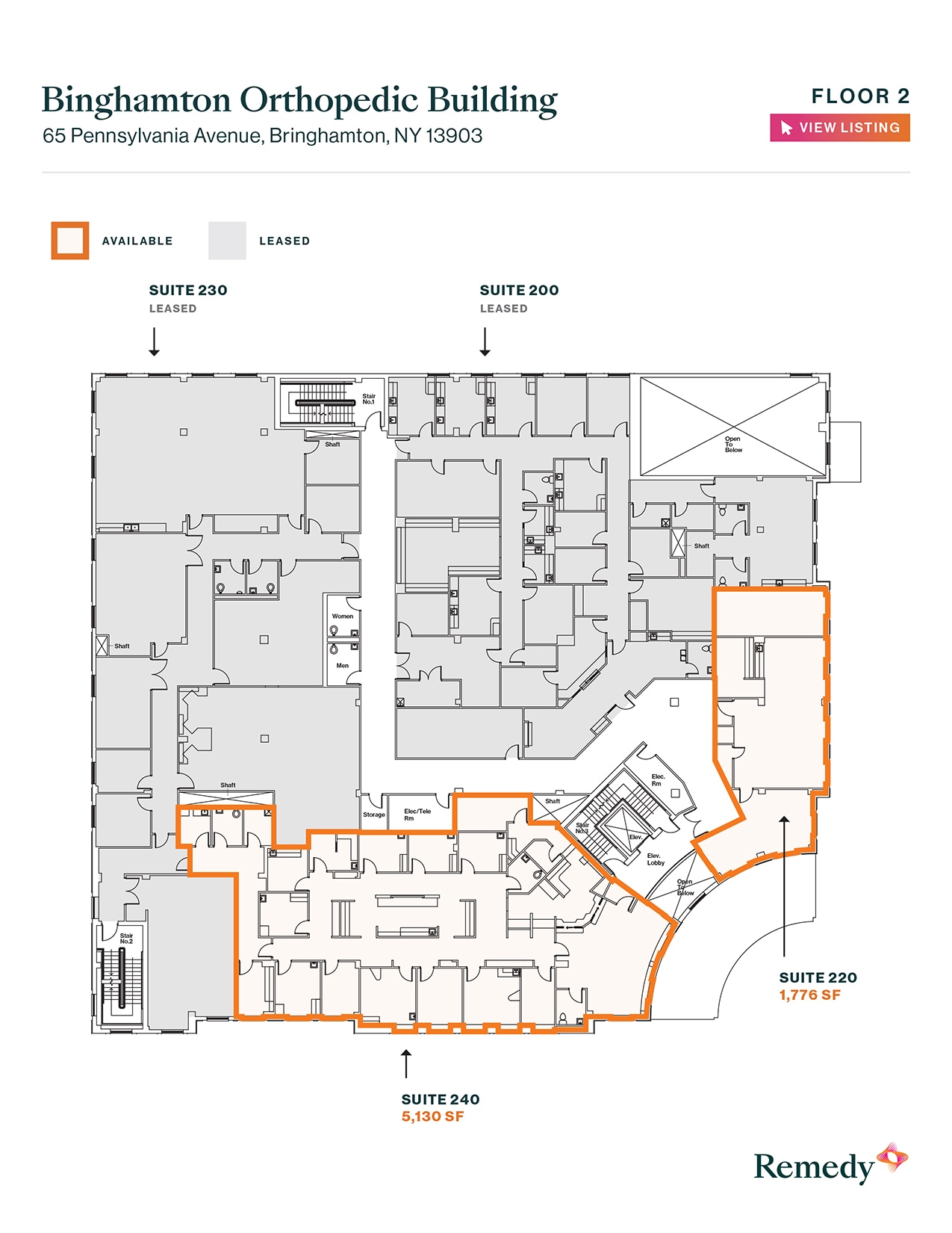 65 Pennsylvania Ave, Binghamton, NY à louer Plan d’étage– Image 1 sur 1