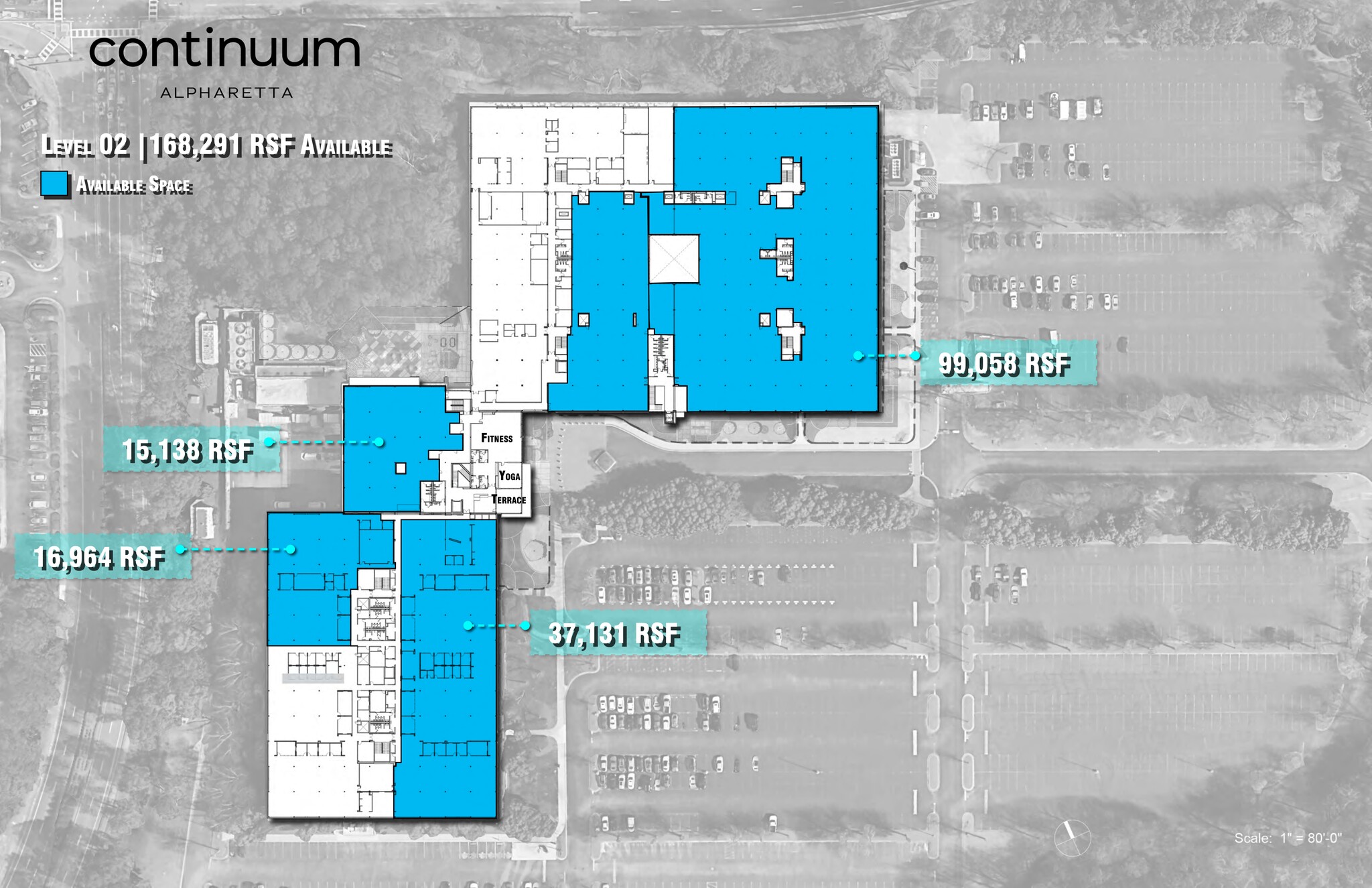 5555 Windward Pky W, Alpharetta, GA à louer Plan de site– Image 1 sur 1