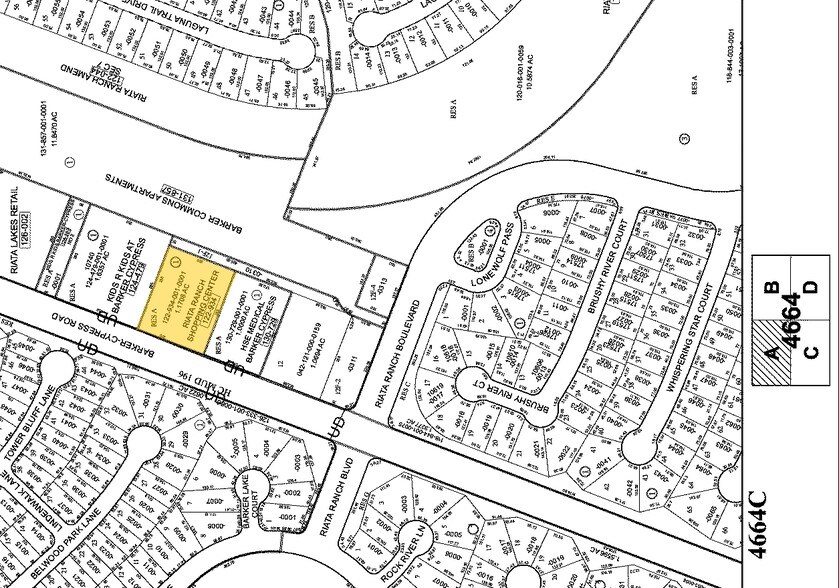 10730 Barker Cypress Rd, Cypress, TX à louer - Plan cadastral – Image 2 sur 9