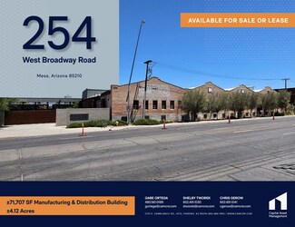Plus de détails pour 254 W Broadway Rd, Mesa, AZ - Industriel/Logistique à louer