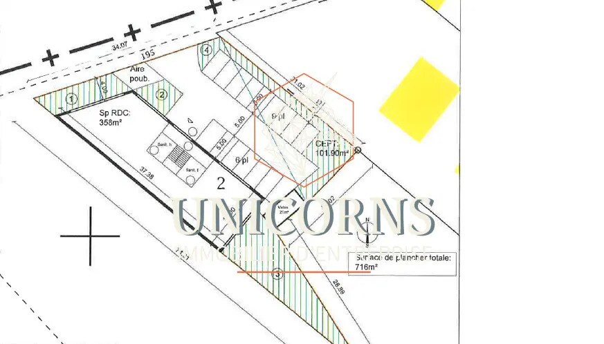 Local commercial dans Toulouse à louer - Plan de site – Image 1 sur 4