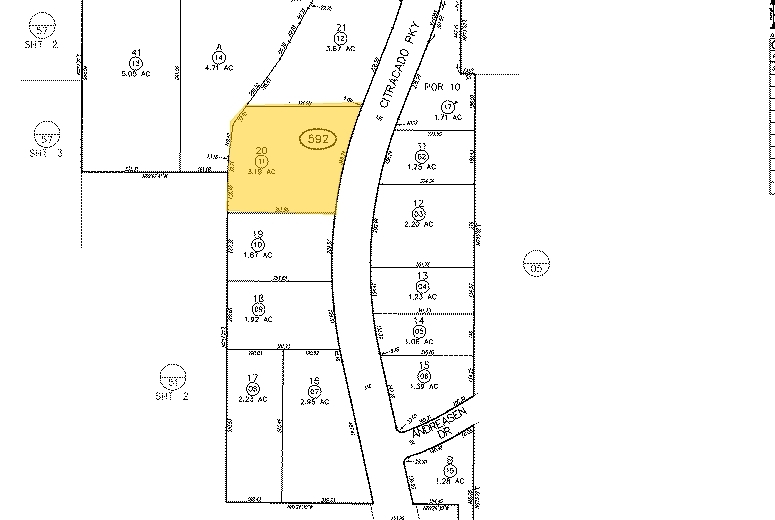 1955 Citracado Pky, Escondido, CA à louer - Plan cadastral – Image 2 sur 7