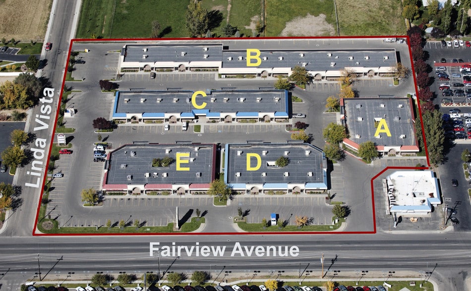 9504-9522 W Fairview Ave, Boise, ID à louer - Aérien – Image 2 sur 6