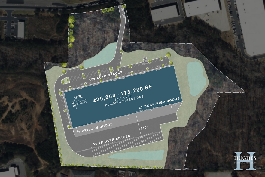 5720 Trade Dr, Alpharetta, GA à louer - Plan de site – Image 2 sur 2