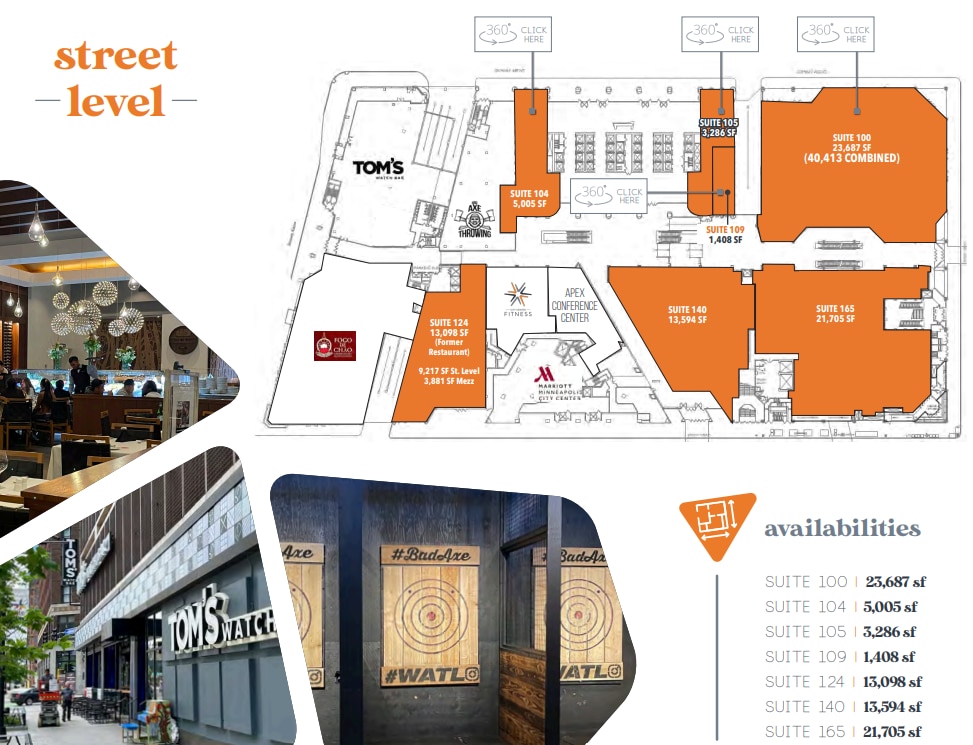 30-40 7th St S, Minneapolis, MN à louer Plan d’étage– Image 1 sur 1