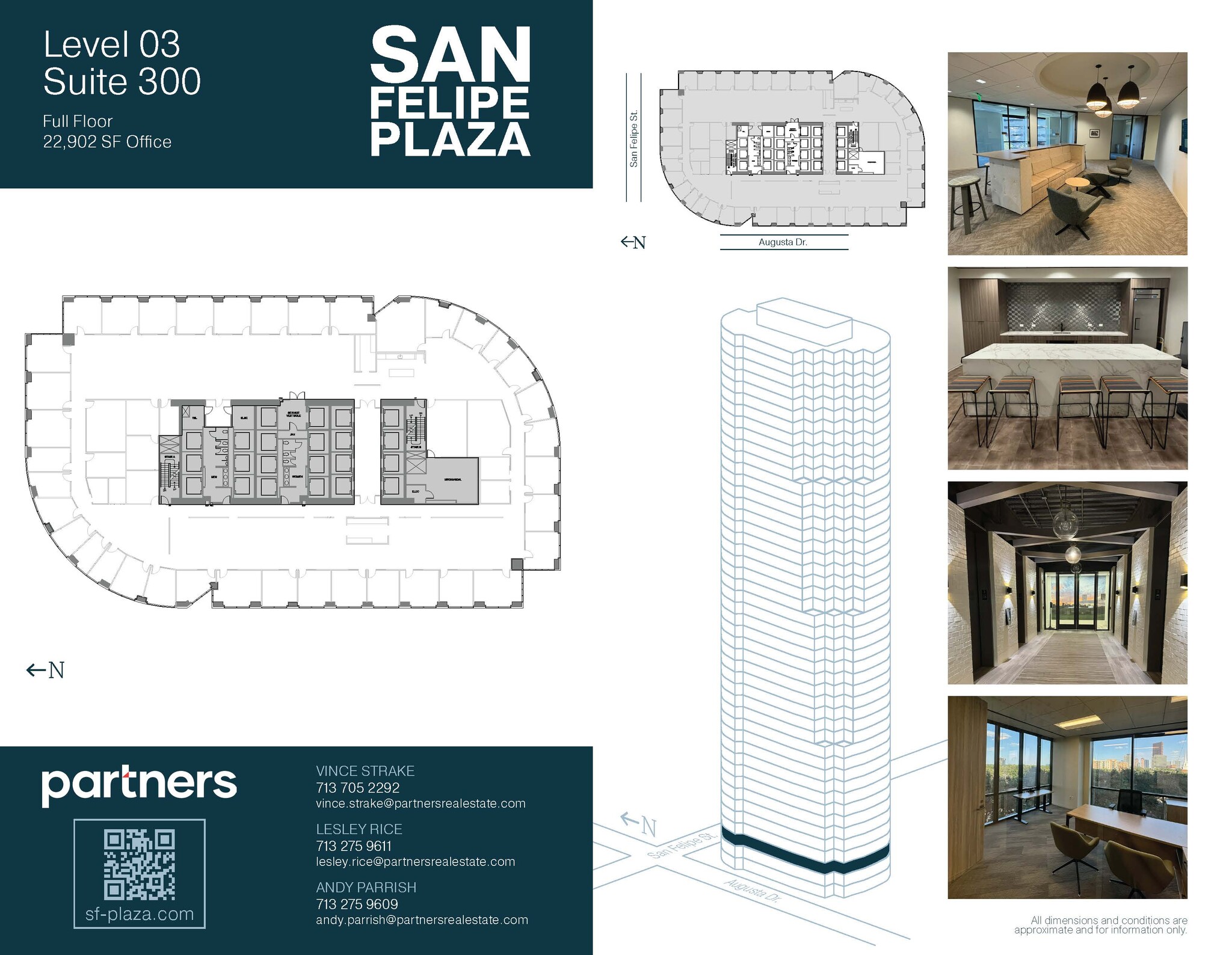 5847 San Felipe St, Houston, TX à louer Plan d’étage– Image 1 sur 2