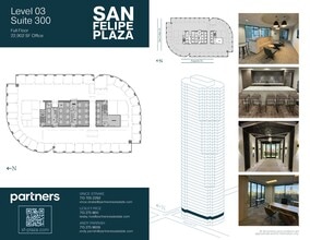 5847 San Felipe St, Houston, TX à louer Plan d’étage– Image 1 sur 2