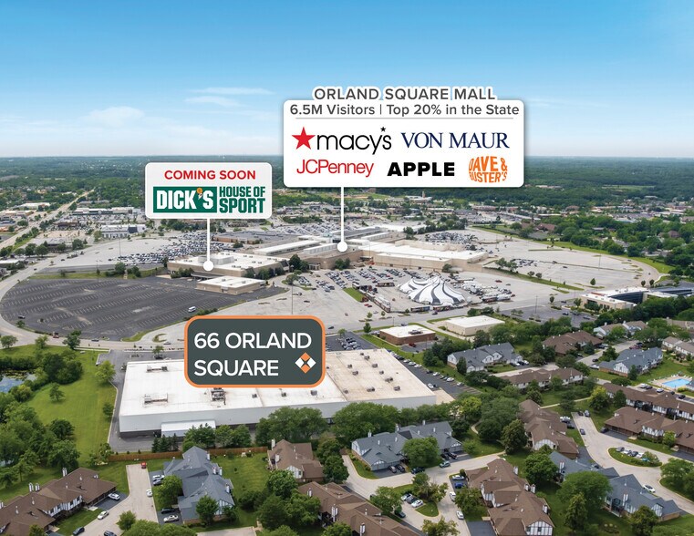 66 Orland Square Dr, Orland Park, IL à vendre - Photo de l’immeuble – Image 3 sur 10