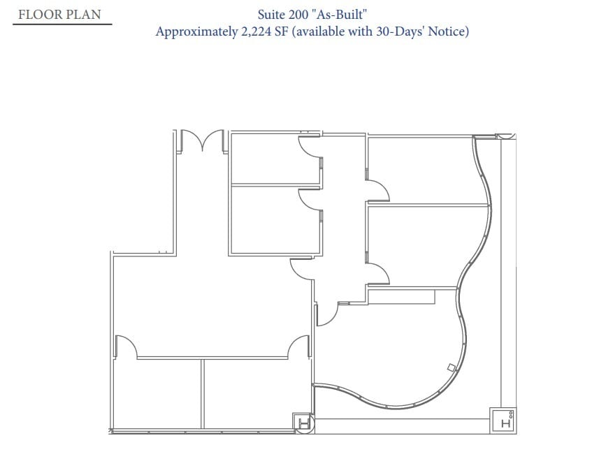 16870 W Bernardo Dr, San Diego, CA à louer Plan d’étage– Image 1 sur 4