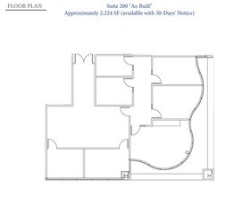 16870 W Bernardo Dr, San Diego, CA à louer Plan d’étage– Image 1 sur 4