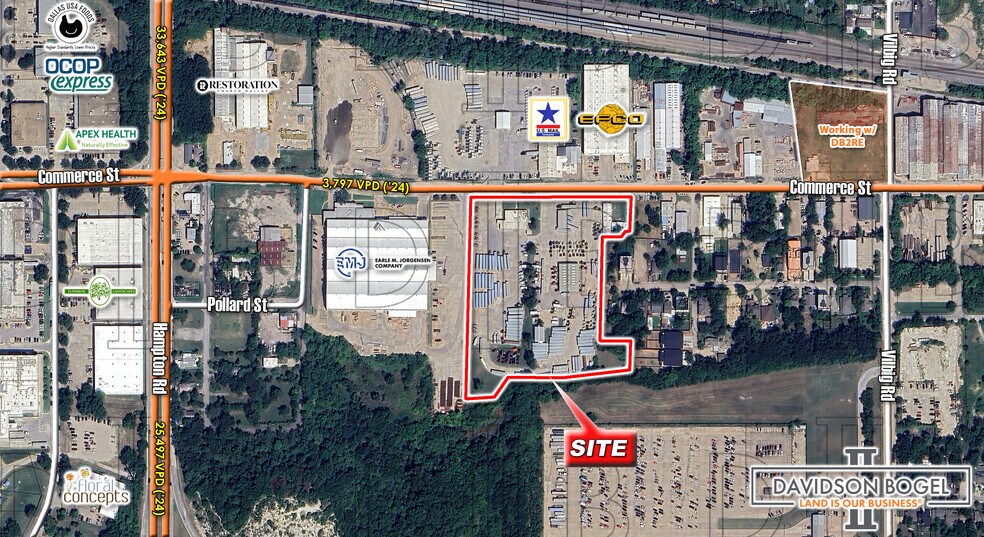 1936 W Commerce St, Dallas, TX à louer - Plan de site – Image 3 sur 31