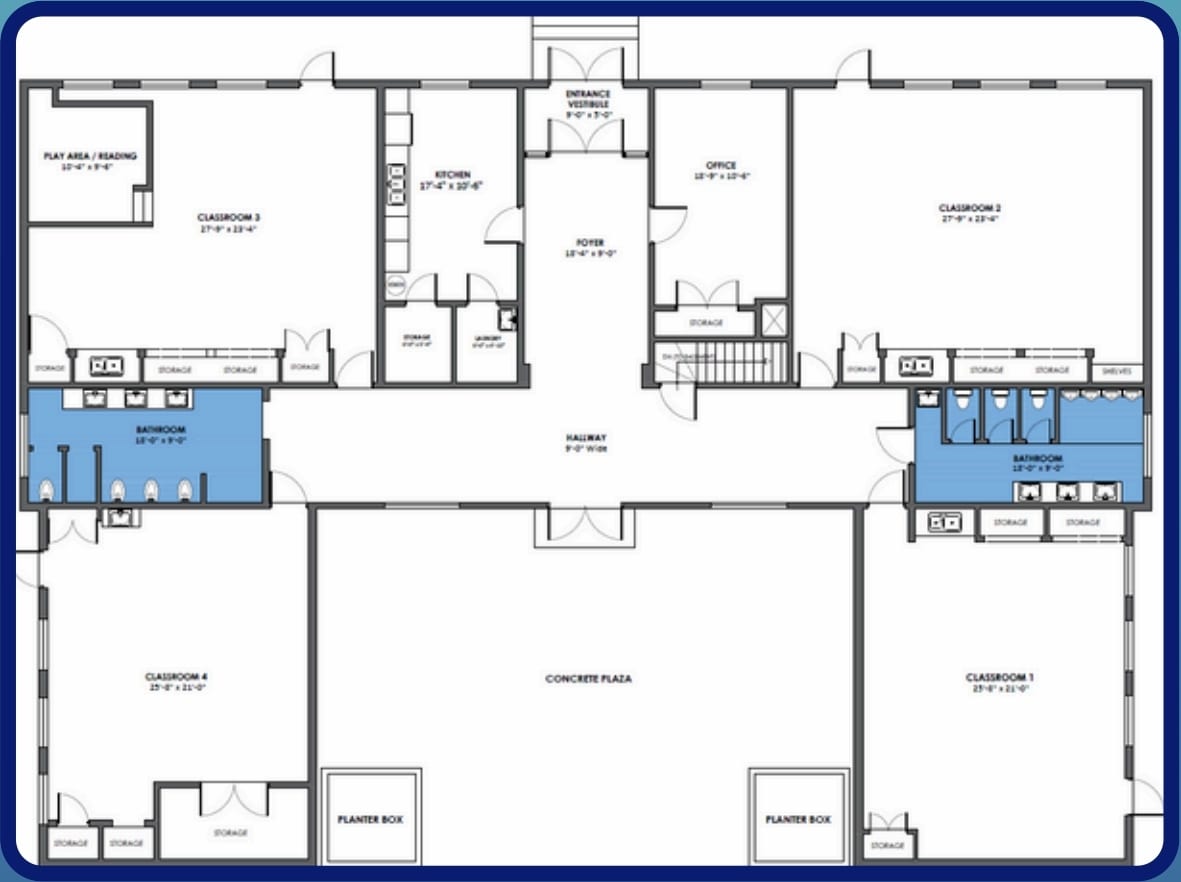 721 N Columbus St, Alexandria, VA à louer Plan d’étage– Image 1 sur 5