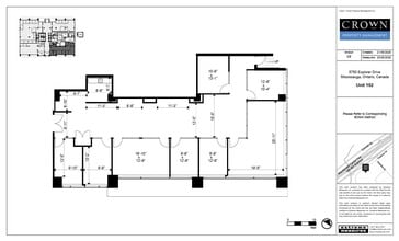 5750 Explorer Dr, Mississauga, ON à vendre Plan d’étage– Image 1 sur 1
