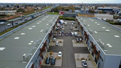 Toulouse - Vue aérienne  vue de carte
